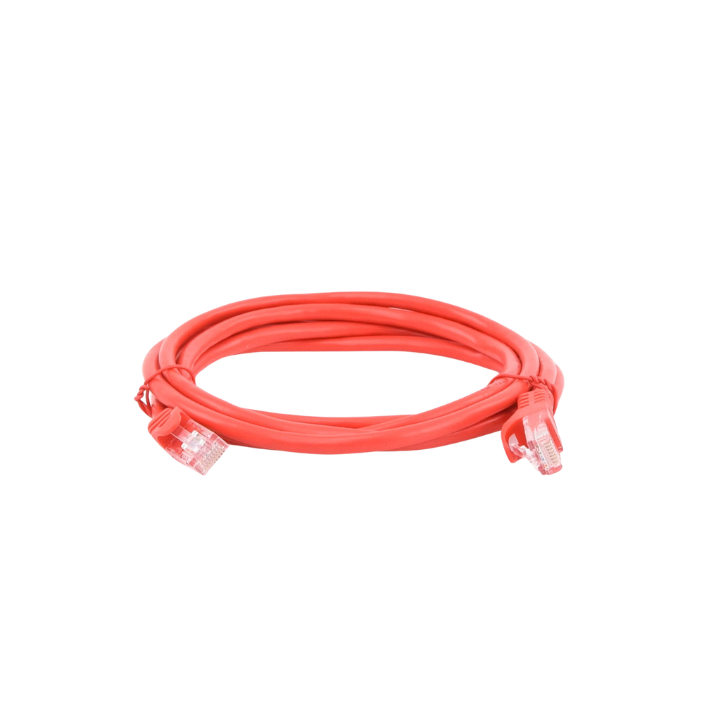 Cable Patch Cord UTP  LINKEDPRO  Cat5e 2.0m. Rojo LP-UT3-200-RD