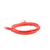 Cable Patch Cord UTP  LINKEDPRO  Cat5e 2.0m. Rojo LP-UT3-200-RD - SILYMX