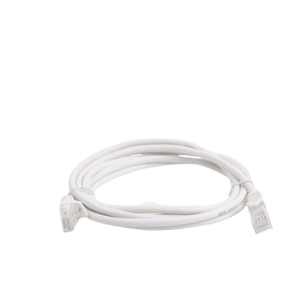 Cable de parcheo (Patch Cord) UTP Cat5e 2 Metros Color Blanco LP-UT3-200-WH - SILYMX