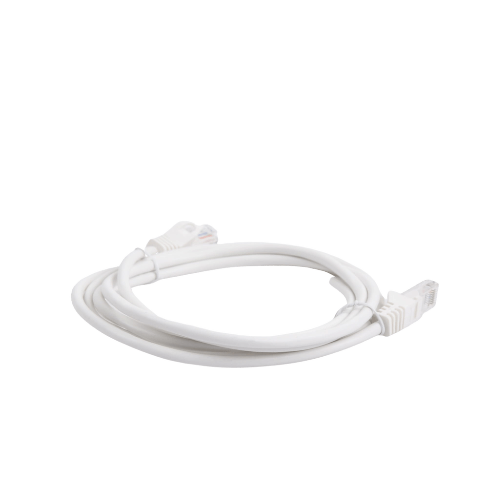 Cable de parcheo (Patch Cord) UTP Cat5e 2 Metros Color Blanco LP-UT3-200-WH - SILYMX
