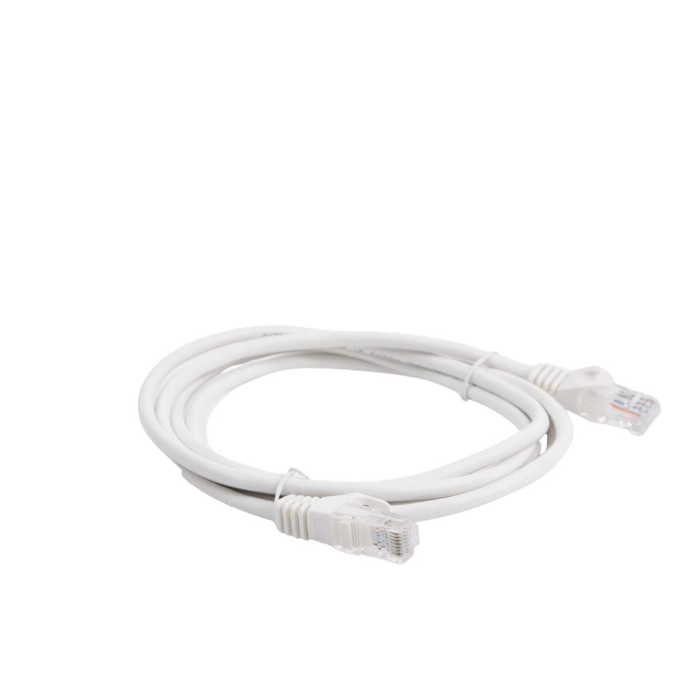 Cable de parcheo (Patch Cord) UTP Cat5e 2 Metros Color Blanco LP-UT3-200-WH - SILYMX