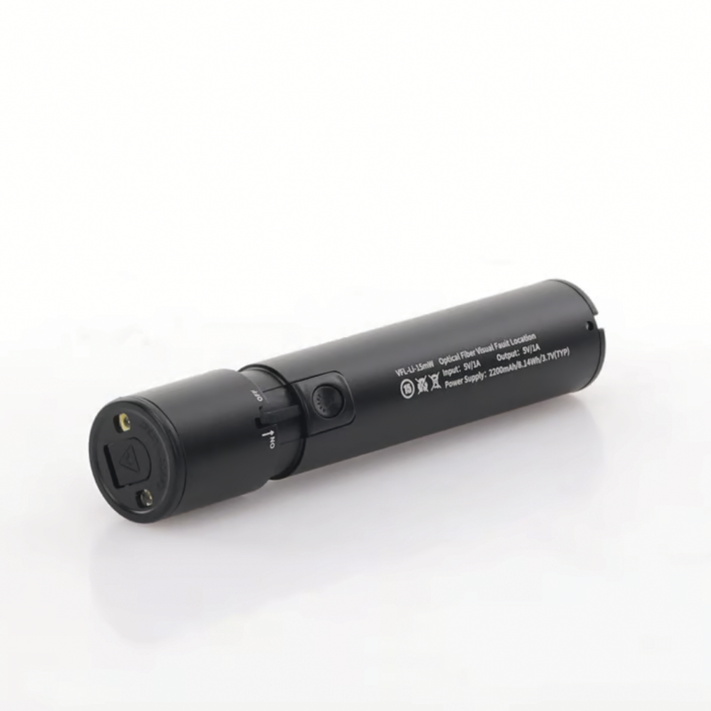 Localizador Visual de Fallos (VFL) Para conectores SC, FC, ST Hasta 8-10 km de Distancia Recargable por puerto USB Probador de Fibra Optica LP-VFL-15W