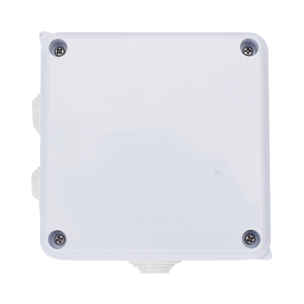 Caja de Conexiones Impermeable IP65 7 Entradas Dimensiones 100 x 100 x 70 mm  LP-WBX-100 - SILYMX