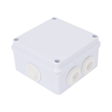 Caja de Conexiones Impermeable IP65 7 Entradas Dimensiones 100 x 100 x 70 mm  LP-WBX-100 - SILYMX