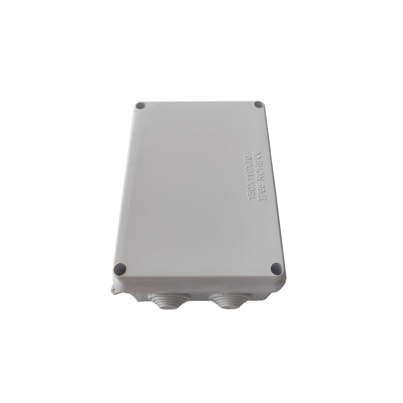 Caja de Conexiones Impermeable IP65 10 Entradas Dimensiones 150 x 110 x 70 mm Incluye Tornillería  LP-WBX-150 - SILYMX