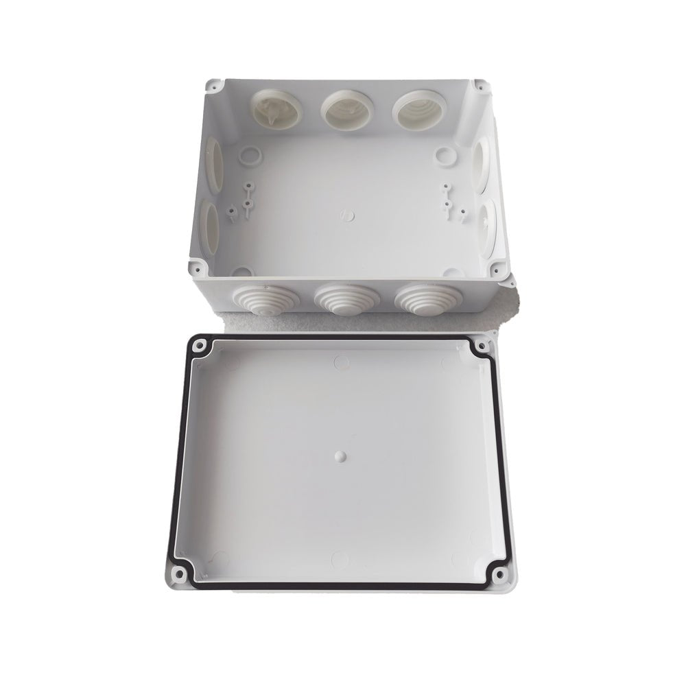 Gabinetes para IntemperieLINKEDPROLP-WBX-200Caja de Conexiones Impermeable IP65 con 10 Entradas y Resistencia IK07 | LINKEDPRO LP - WBX - 200 - SILYMX