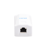 Caja de pared con 1 puerto incluye 1 jack STP Cat6A LP-WP-40-C6A - SILYMX