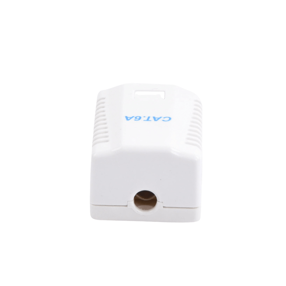 Caja de pared con 1 puerto incluye 1 jack STP Cat6A LP-WP-40-C6A - SILYMX