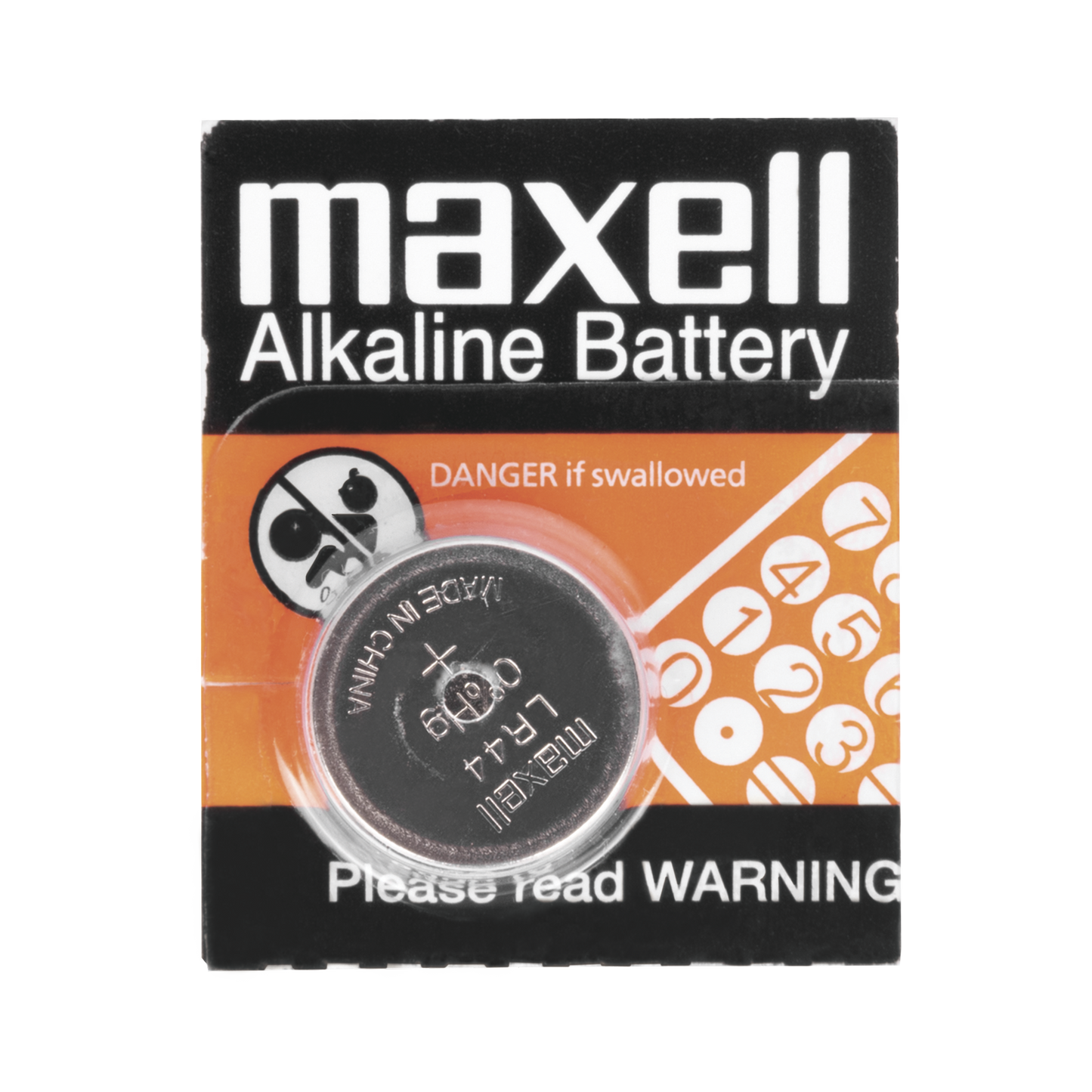 Batería Alcalina tipo LR44 (de botón) de 1.5 V 110 mAh 