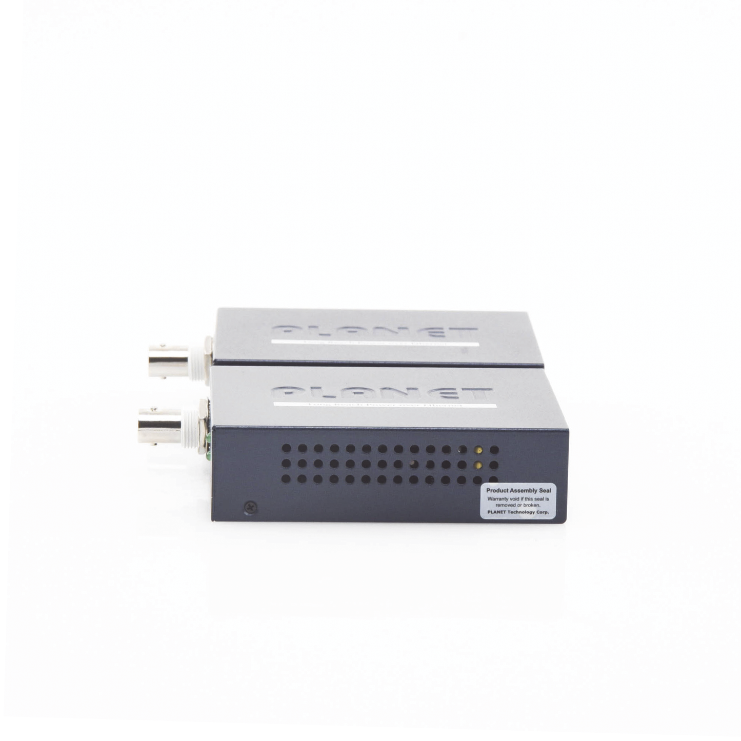 Kit Transmisor y Receptor PoE Planet de Largo Alcance sobre Coaxial hasta 1km LRP-101C-KIT