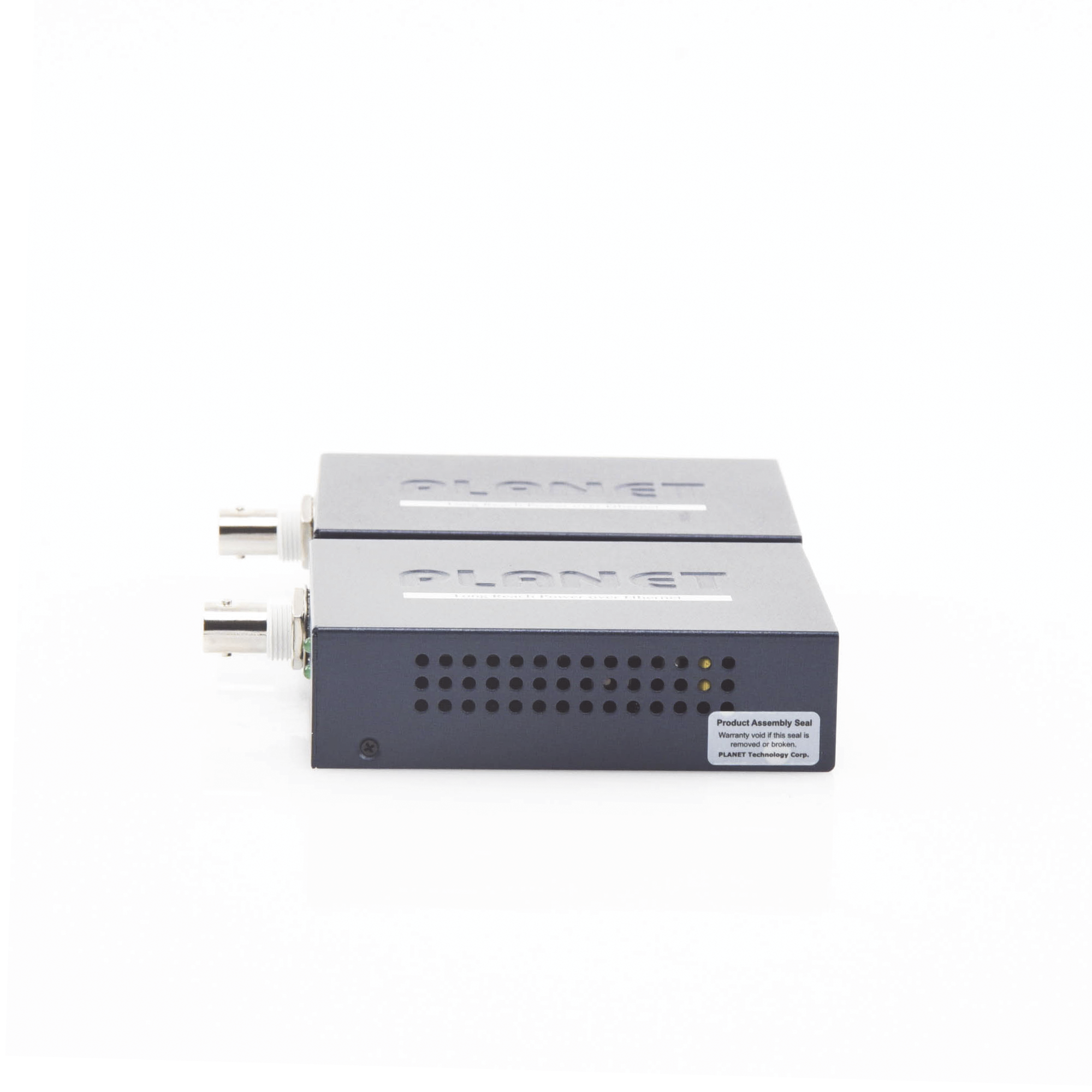 Kit Transmisor y Receptor PoE Planet de Largo Alcance sobre Coaxial hasta 1km LRP-101C-KIT