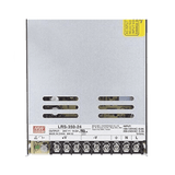Fuente de Poder MEANWELL Industrial Conmutada 350W de Potencia 24Vcc 14.6A Entrada 100 a 240 VCA LRS35024 - SILYMX