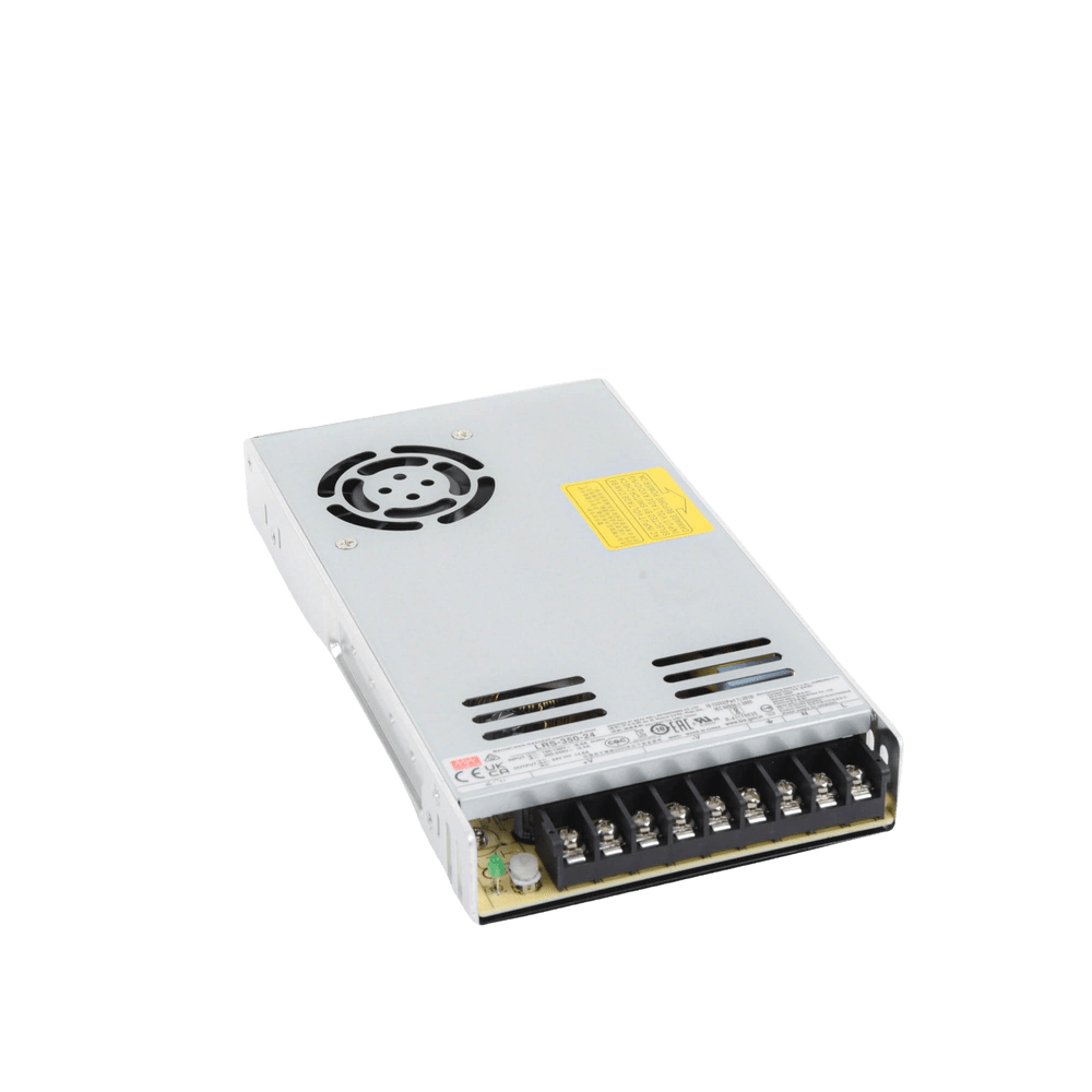 Fuente de Poder MEANWELL Industrial Conmutada 350W de Potencia 24Vcc 14.6A Entrada 100 a 240 VCA LRS35024 - SILYMX