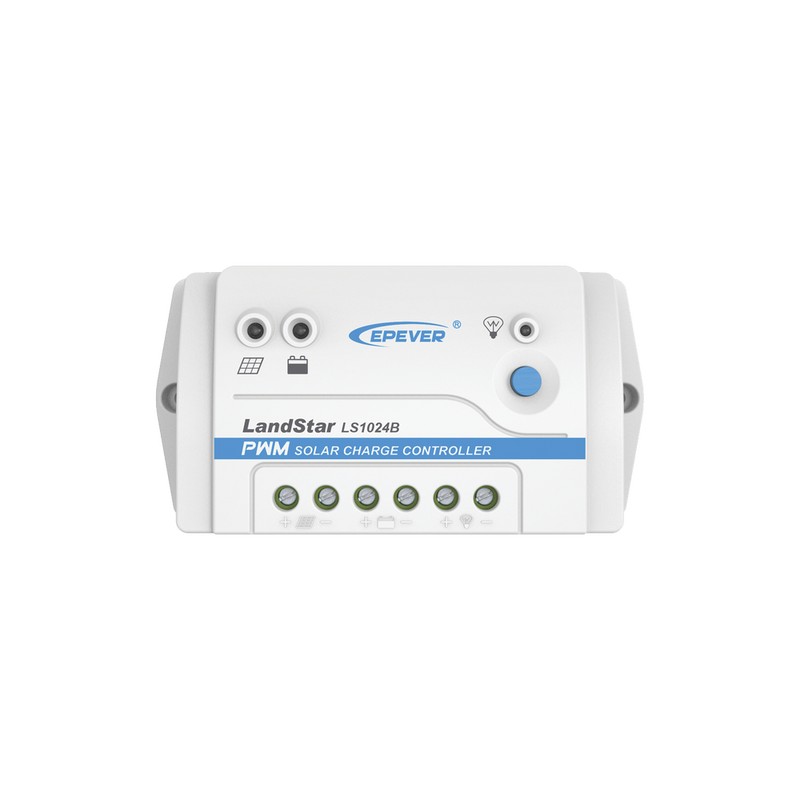 Controlador Solar PWM 10 A 12/24 VCD Sin Display RS485 LS-1024-B - SILYMX