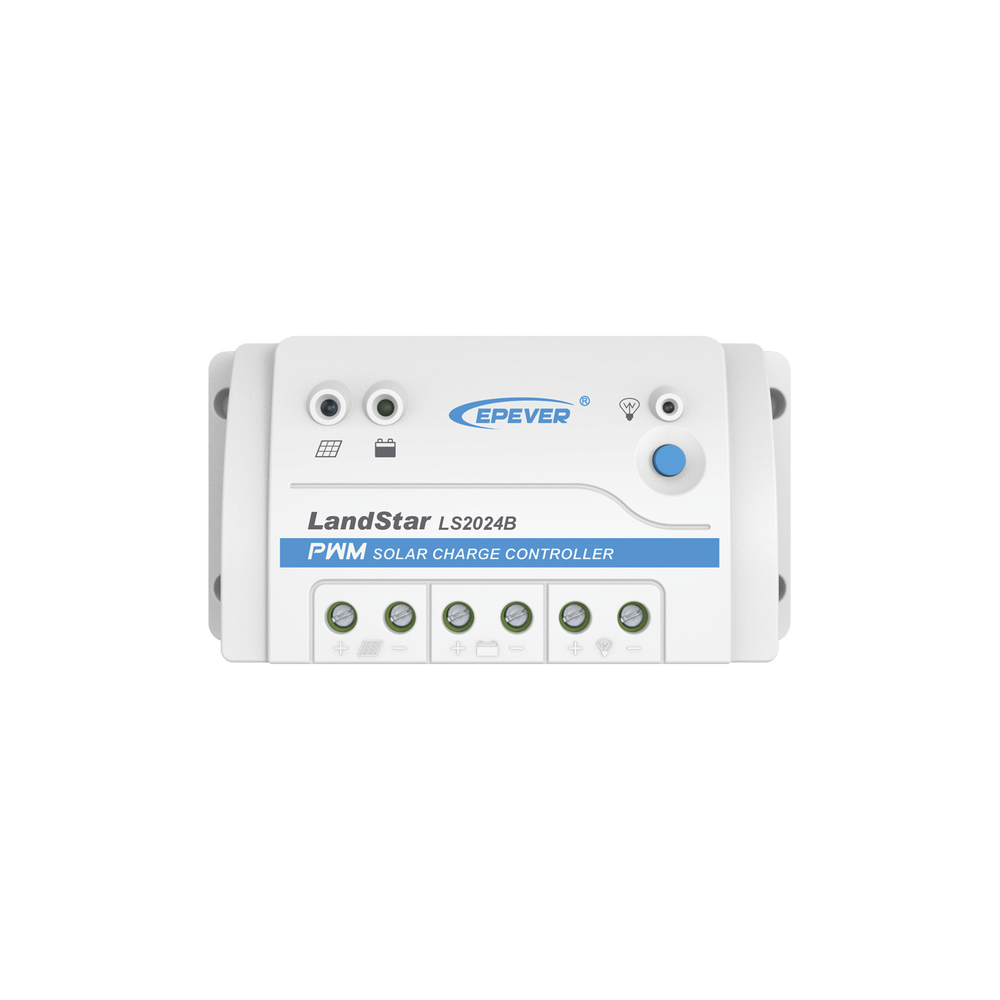 Controlador Solar de carga PWM 20 A 12/24 VCD Sin Display RS485 LS-2024-B - SILYMX