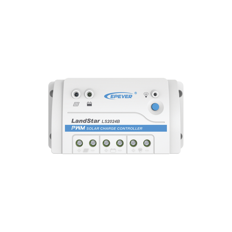 Controlador Solar de carga PWM 20 A 12/24 VCD Sin Display RS485 LS-2024-B - SILYMX