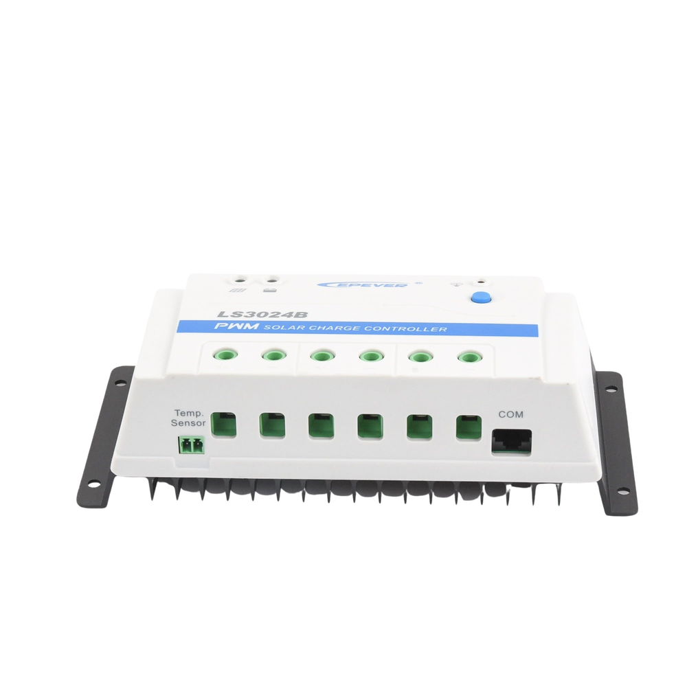 Controlador Solar de Carga y Descarga EPEVER PWM 12/24V 30A Parámetros Configurables LS-3024-B - SILYMX