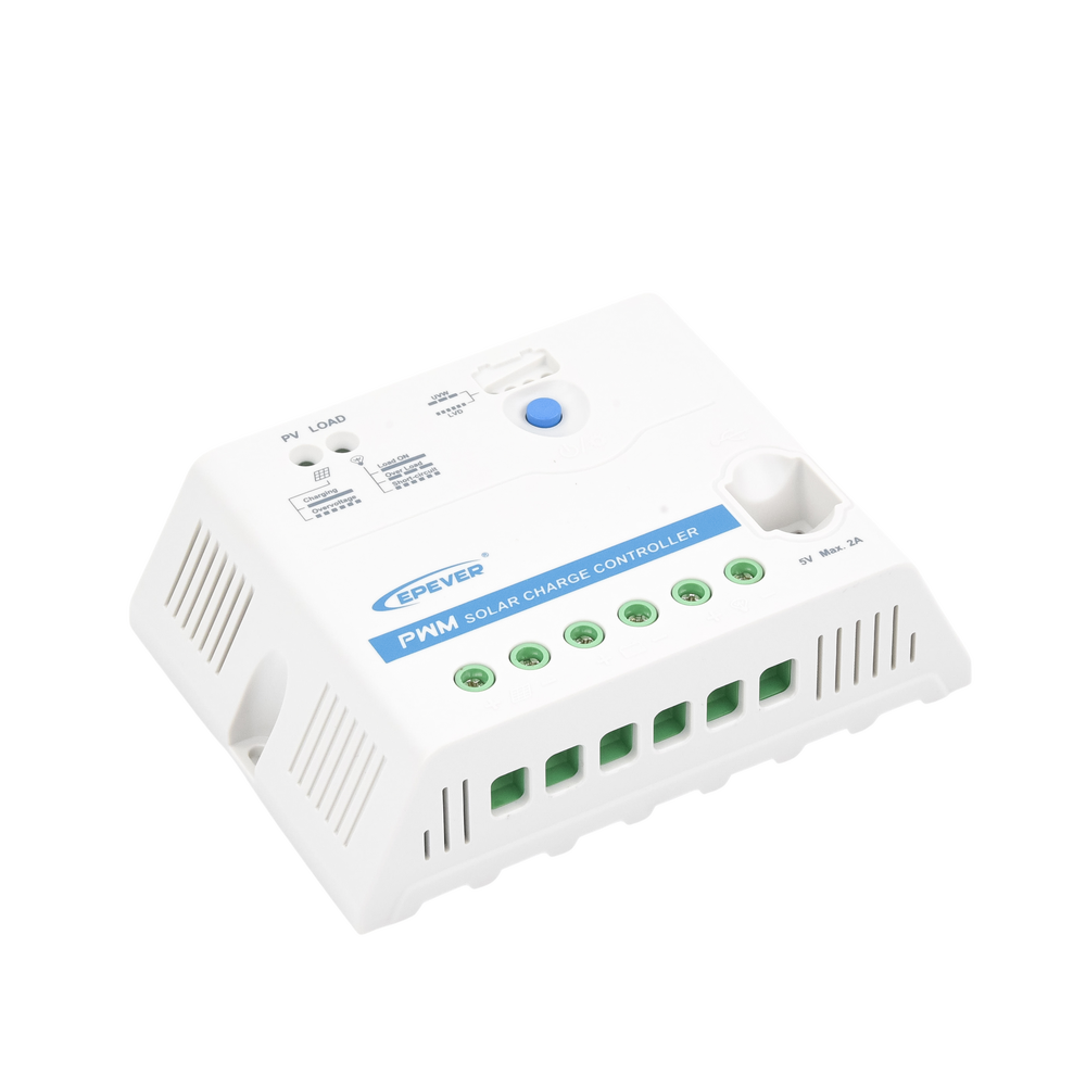 Controlador Solar PWM 12/24 V 30 A Salida USB LS-3024-EU - SILYMX