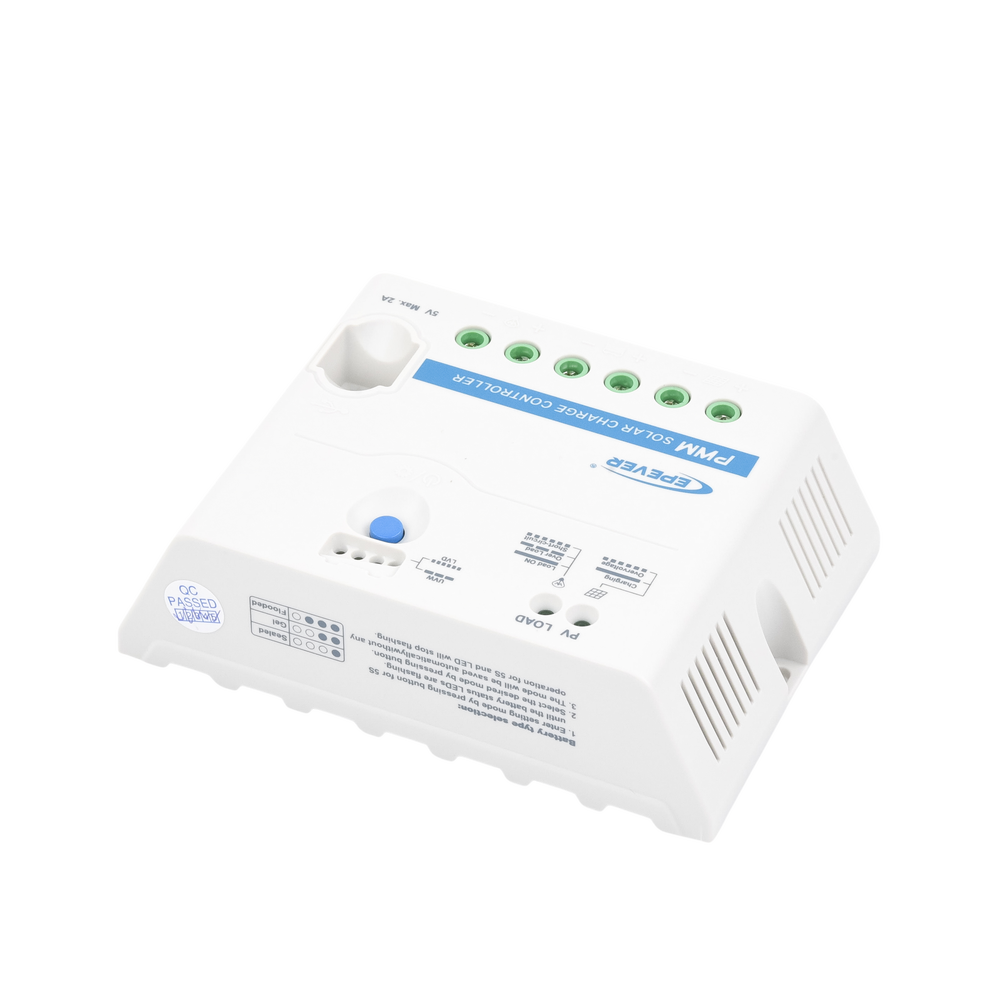 Controlador Solar PWM 12/24 V 30 A Salida USB LS-3024-EU - SILYMX