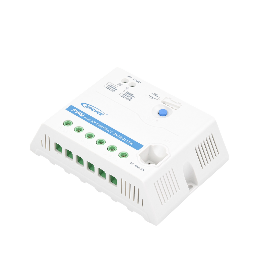 Controlador Solar PWM 12/24 V 30 A Salida USB LS-3024-EU - SILYMX