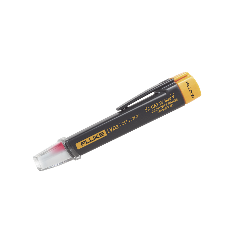 Detector de Voltaje Sin Contacto Rango de 90 a 600 Vca Con Linterna LED LVD2 - SILYMX
