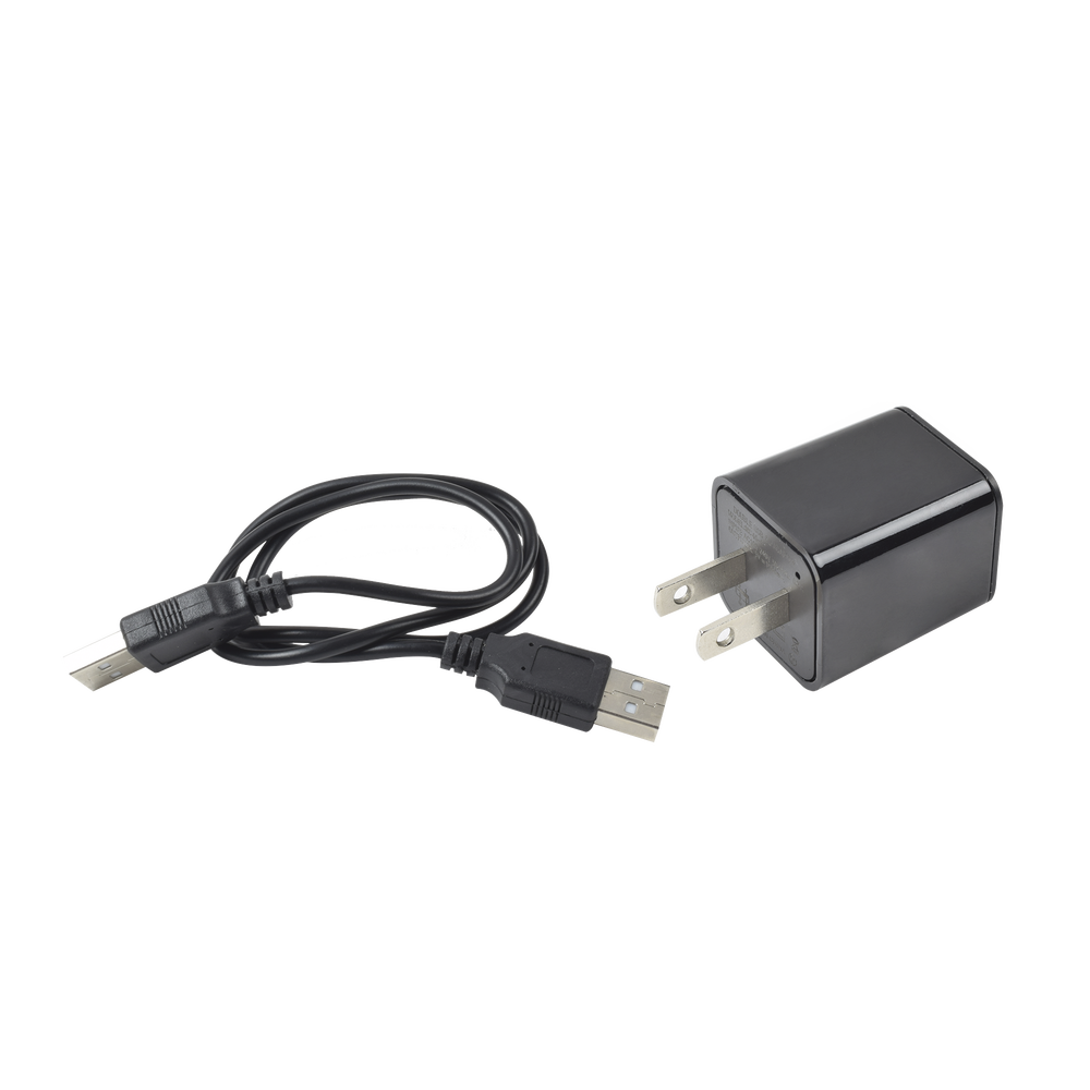 Cámara Oculta en Cargador de Pared Memoria de 8GB Resolución 2 Megapixel (1080P) Grabación Continua o por Movimiento M1B - SILYMX