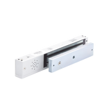 Chapa magnética 600Lb con Buzzer de alarma de puerta abierta / LED indicador de estado / Sensor de estado de placa/ Libre de Magnetismo Residual - SILYMX