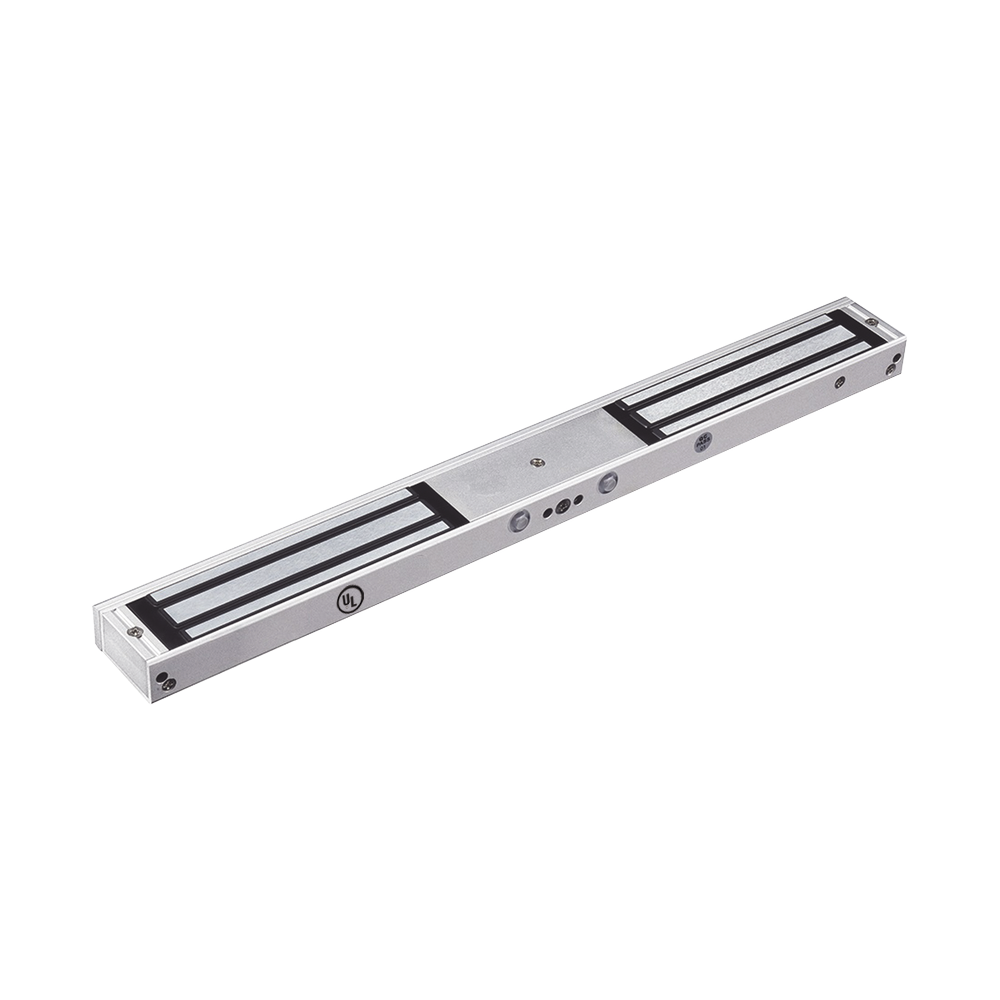 Chapa magnética Doble 600L lbs por lado con LED Ultra-brillanteLibre de Magnetismo Residual Sensor de estado de la placa MAG600NDLED - SILYMX