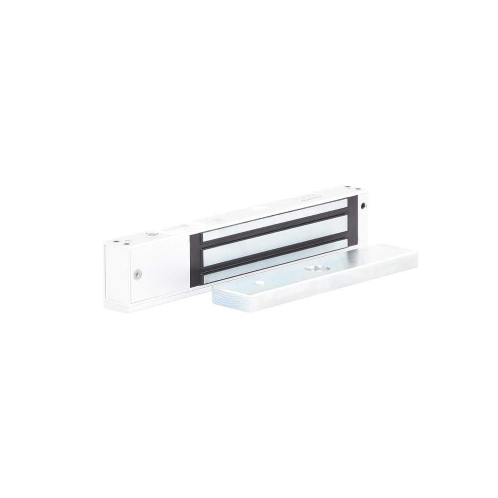 Chapa Magnética ACCESSPRO con temporizador 600 lbs con LED Sensor de Bloqueo de Placa MAG600NTLED - SILYMX