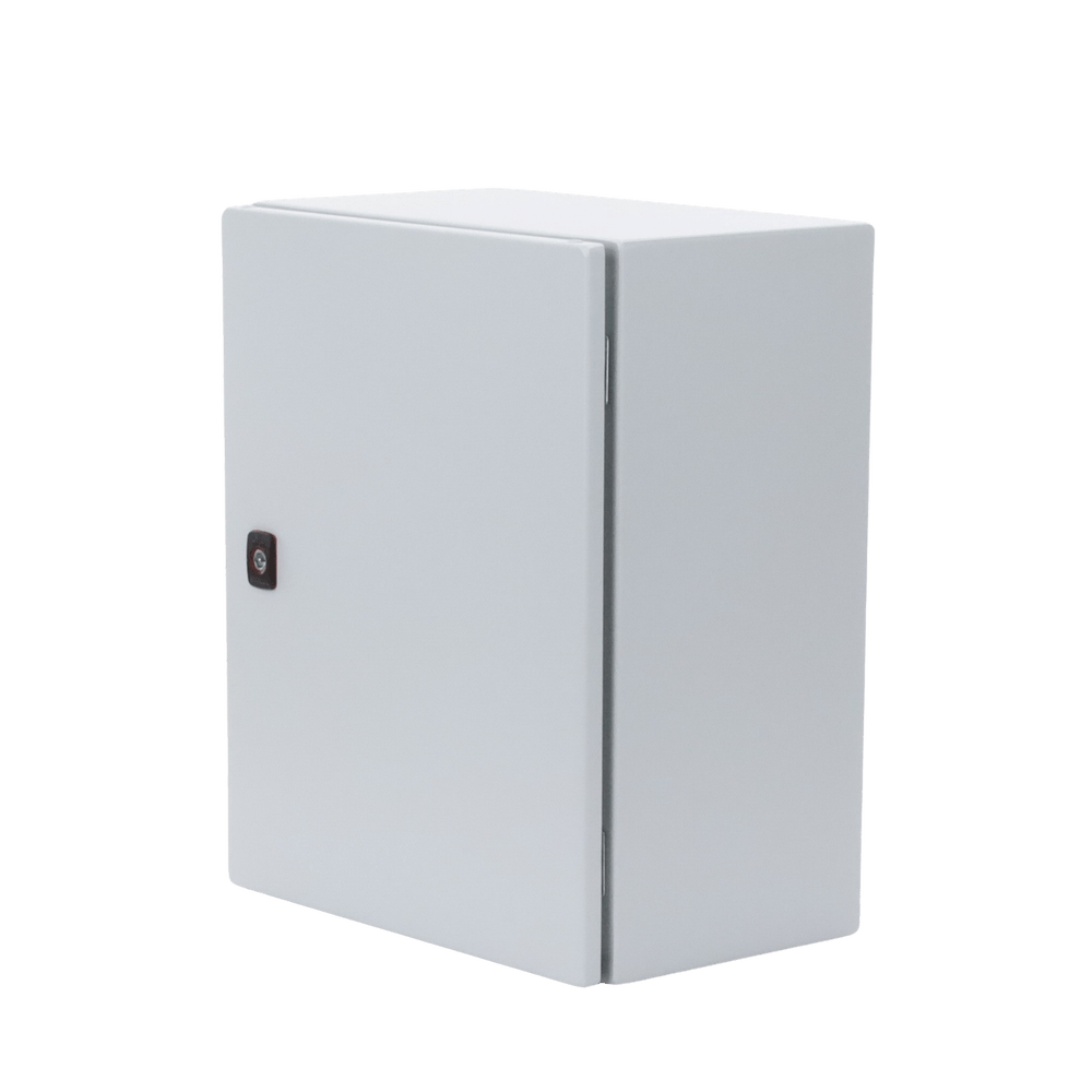 Gabinete de Uso Exterior NEMA 4/12 IP66 IK10 50x40x26 cm De Acero Color Gris Claro - SILYMX