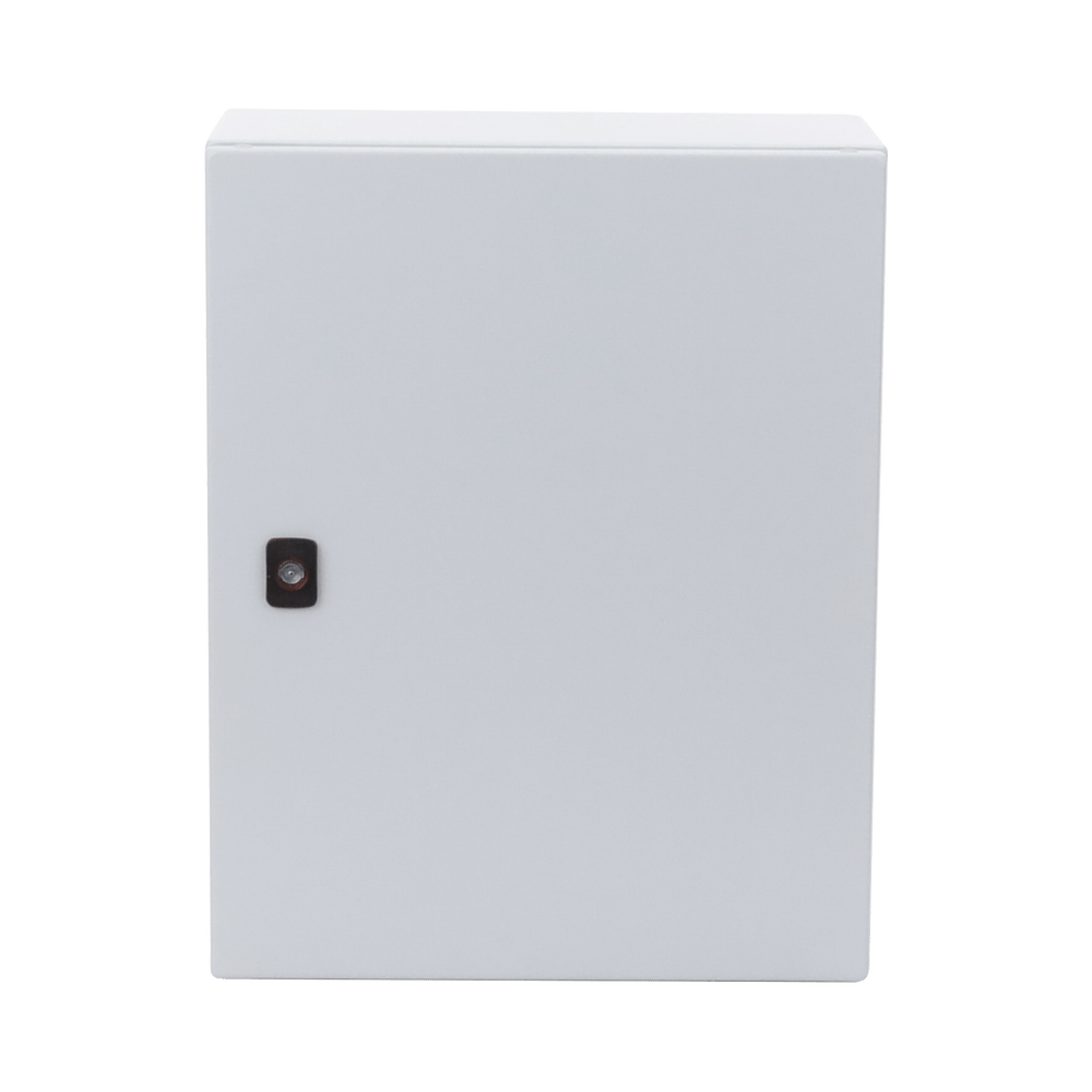 Gabinete de Uso Exterior NEMA 4/12 IP66 IK10 50x40x26 cm De Acero Color Gris Claro - SILYMX