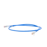 Patch Cord Cat6 UTP 0.91 m 3 Ft Azul Siemon MC6-03-06B CM / LS0H PoE++ - SILYMX