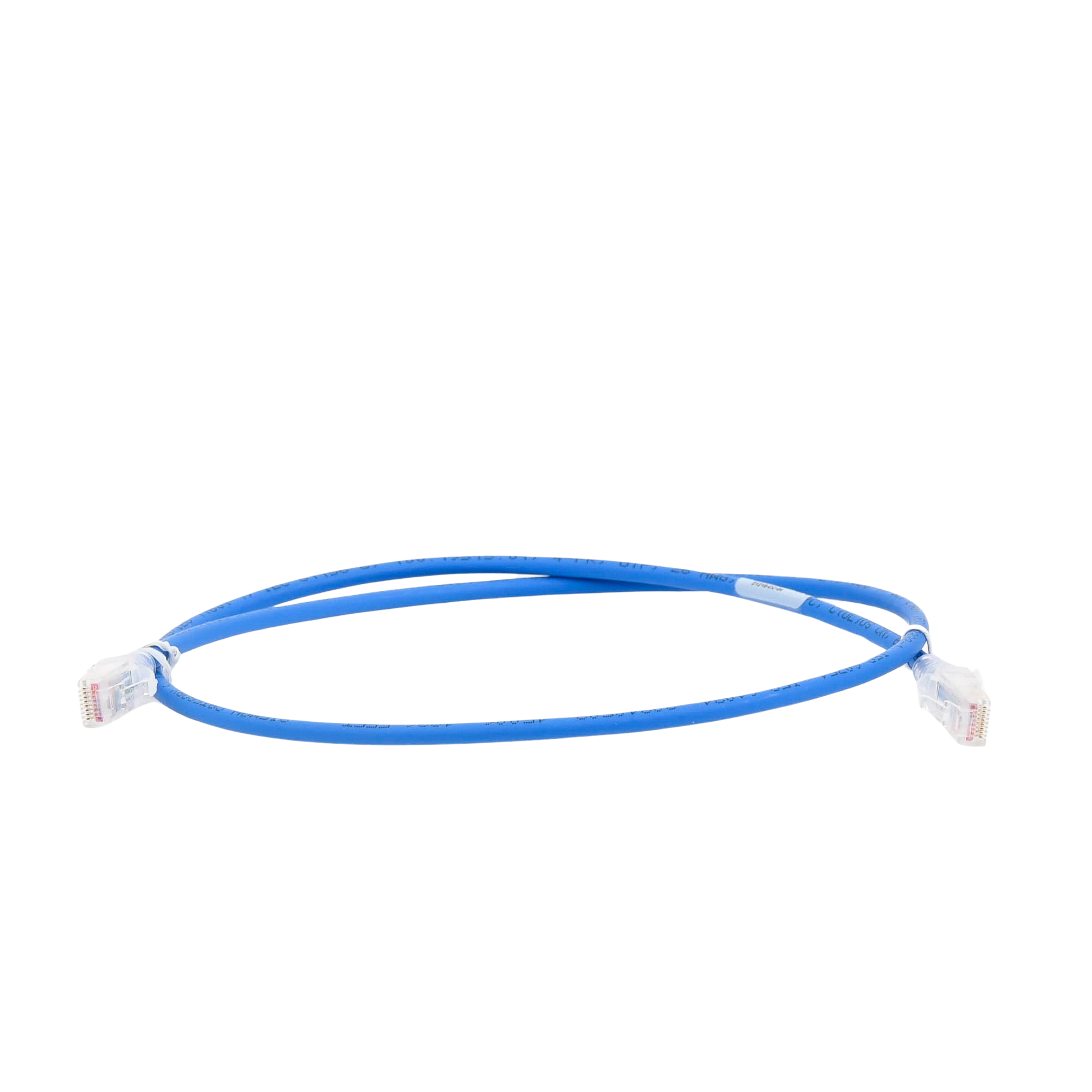 Patch Cord Cat6 UTP 0.91 m 3 Ft Azul Siemon MC6-03-06B CM / LS0H PoE++ - SILYMX