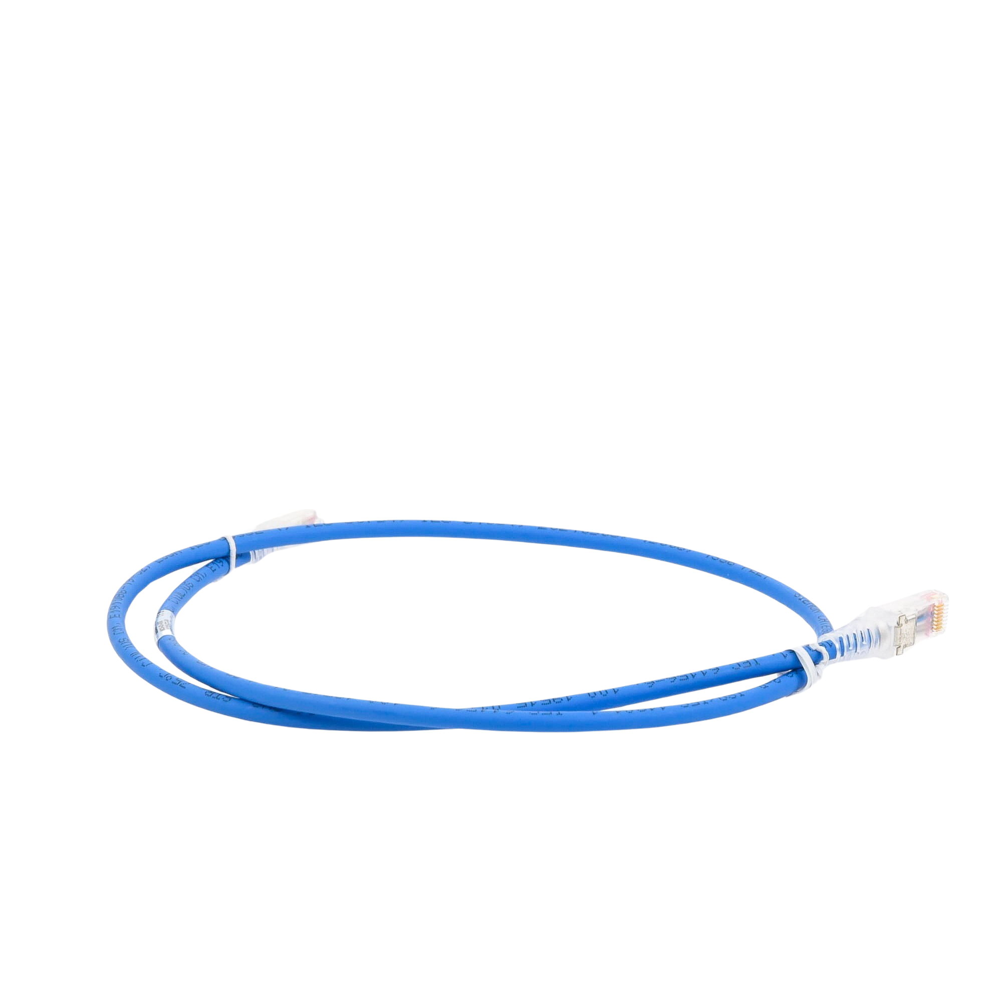 Patch Cord Cat6 UTP 0.91 m 3 Ft Azul Siemon MC6-03-06B CM / LS0H PoE++ - SILYMX