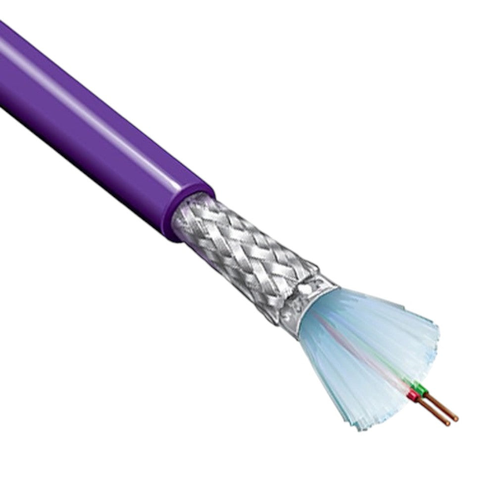 Cables CoaxialBELDEN3079A 0071000Bobina Cable Coaxial BELDEN 3079A · Bobina 304 m · 22 AWG · Conductor de Cobre · Aislamiento de Polietileno - SILYMX