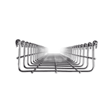 Charola tipo malla 66/150 mm con acabado Electro Zinc hasta 157 cables Cat6 tramo 3m MG-50-432EZ - SILYMX