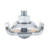 Kit 1 Charofil para unir tramos de charolas, con acabado ElectroZinc MG-51-KIT1EZ - SILYMX