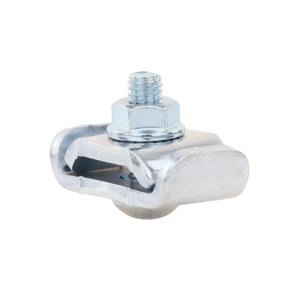 Kit 1 Charofil para unir tramos de charolas, con acabado ElectroZinc MG-51-KIT1EZ - SILYMX