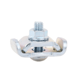 Kit 1 Charofil para unir tramos de charolas, con acabado ElectroZinc MG-51-KIT1EZ - SILYMX