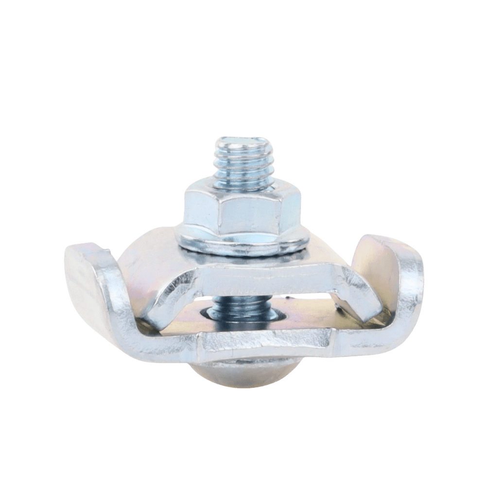 Kit 1 Charofil para unir tramos de charolas, con acabado ElectroZinc MG-51-KIT1EZ - SILYMX