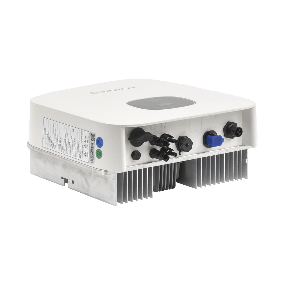 Inversor para Interconexión a CFE GROWATT de 5 kW con Salida de 220 Vca Módulo Wifi Incluido MIN5000TLX2 - SILYMX