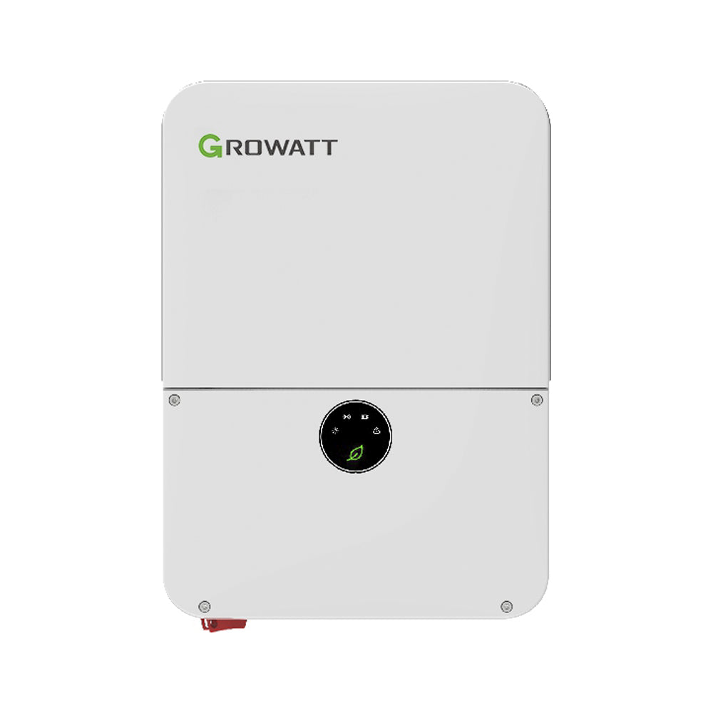 Inversor Híbrido Growatt para Interconexión a CFE de 7.6 kW con Salida de 220 Vca Módulo Wifi Incluido MIN7600TLXHUS