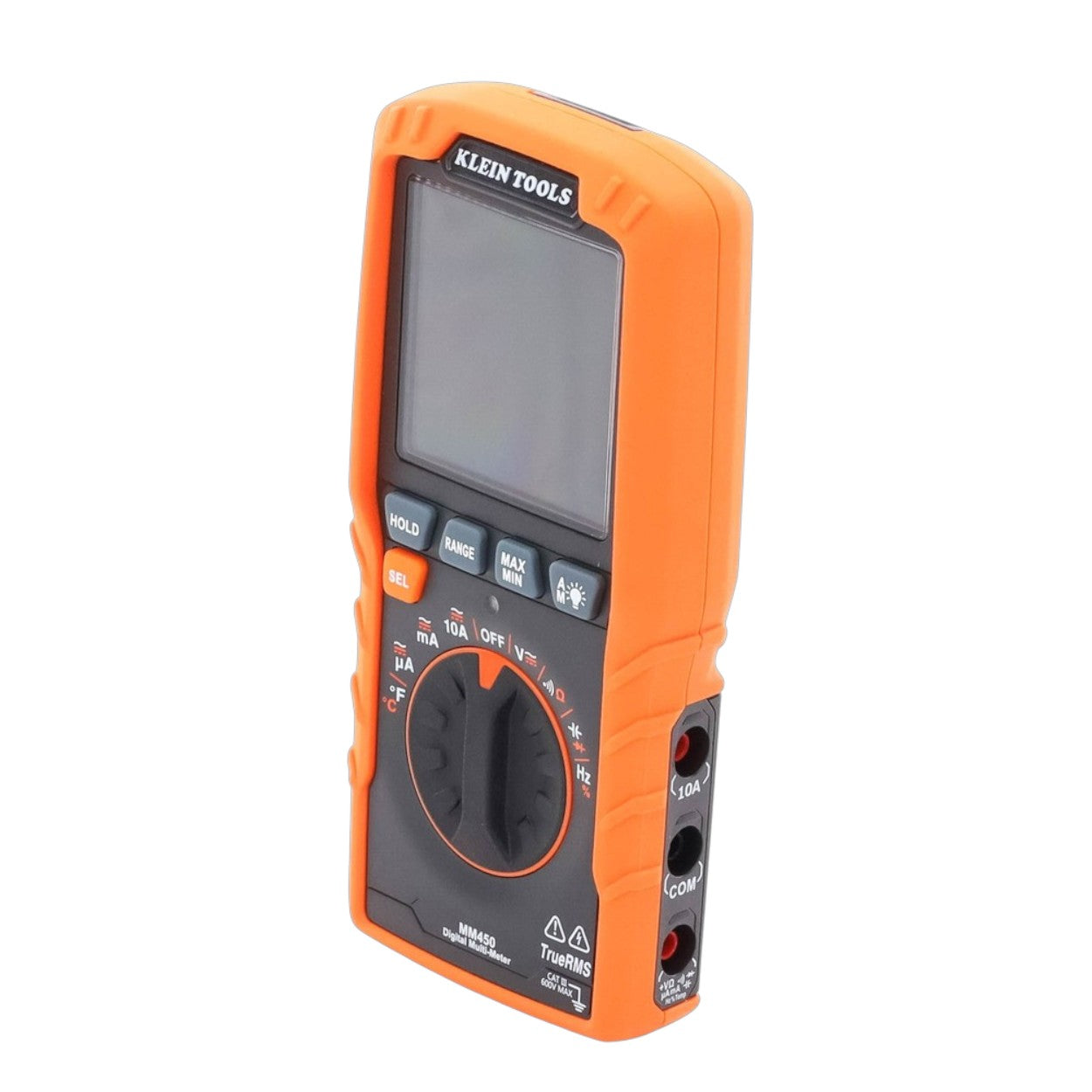 Multímetro Digital Esbelto de Rango Automático con TRMS 600V y Medición de Temperatura MM450 - SILYMX