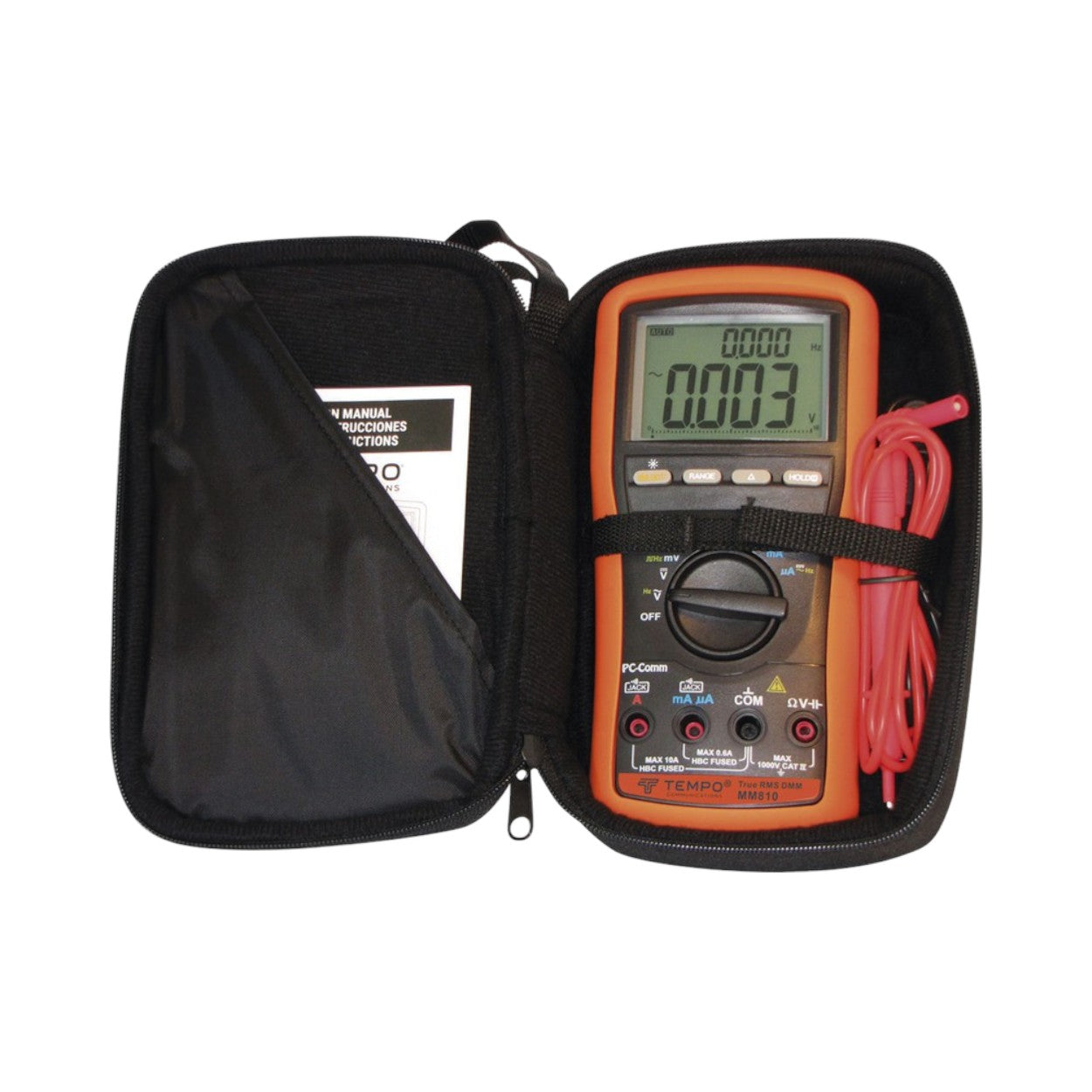 Multímetro Avanzado de alta precisión con Pantalla Dual MM-810 - SILYMX