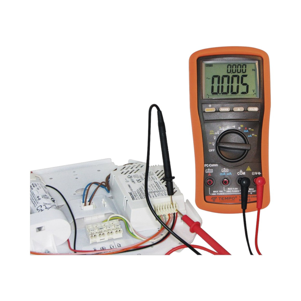 Multímetro Avanzado de alta precisión con Pantalla Dual MM-810 - SILYMX