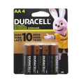 Batería Alcalina AA 1.5V No Recargable Paquete 4 Unidades DURACELL MN1500B4