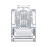 Plug RJ45 Cat5e Para Cable UTP de Calibres 24-26 AWG Chapado en Oro de 50 micras Paquete de 50 piezas - SILYMX