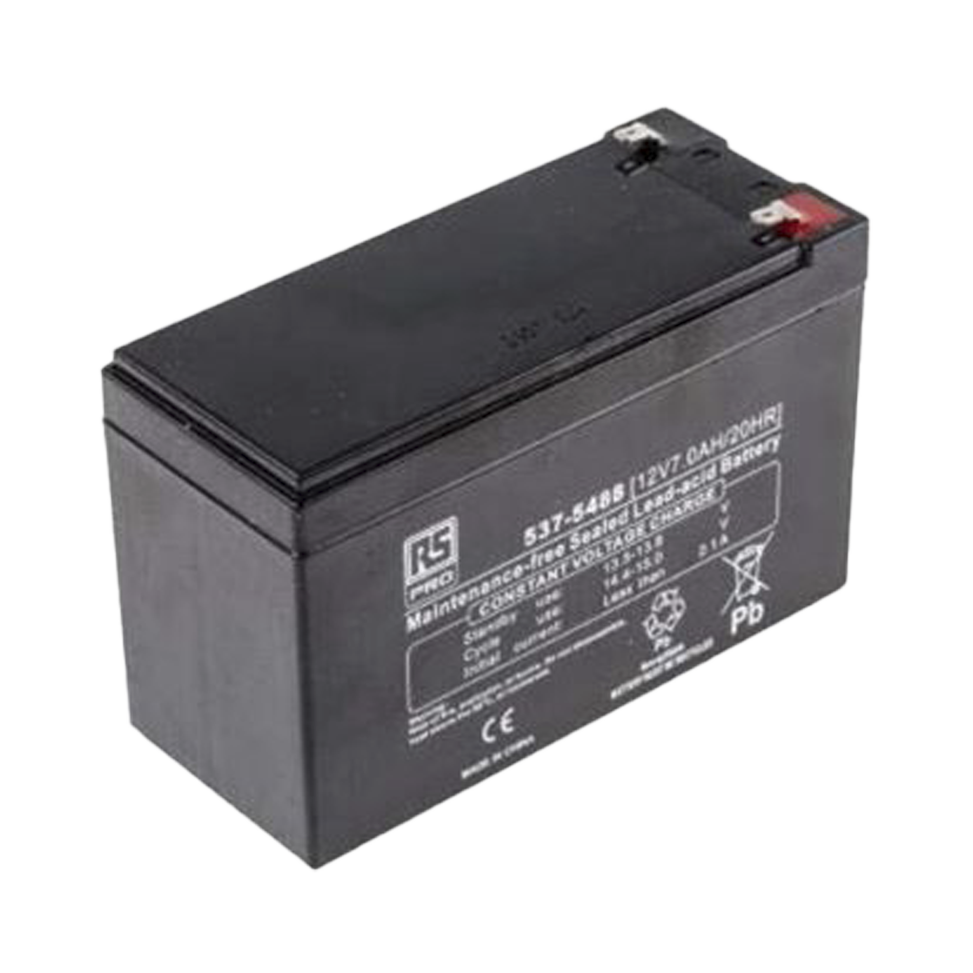 Batería de plomo ácido de 7 Ah: 12 V para MPA2 y MPA4