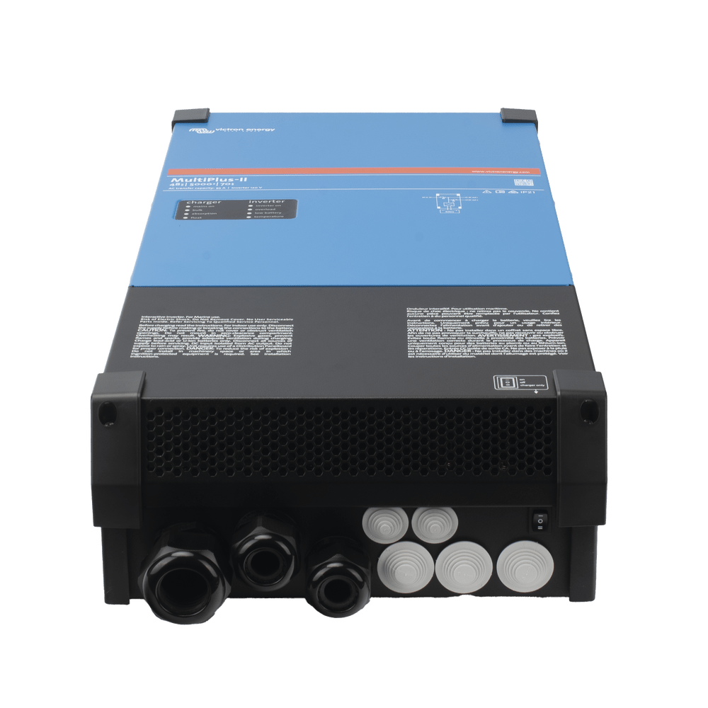Inversor Cargador de Onda Pura para sistemas solares sin CFE Off-Grid Entrada 48 Vcc MultiPlus-II 48/5000/70-95 - SILYMX