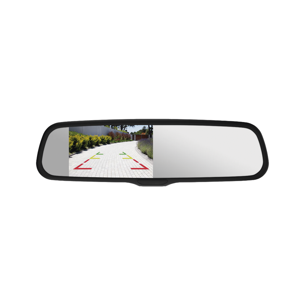 Espejo retrovisor con Pantalla LCD con atenuación automática cuenta con entradas de video duales MR-1000 - SILYMX